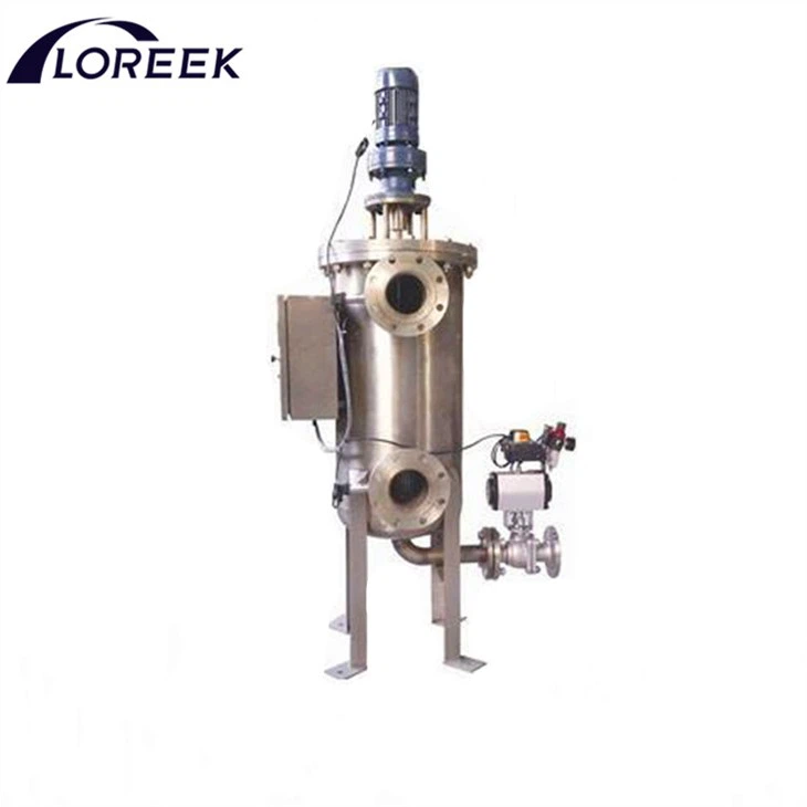 Scraping Automatic Self-cleaning Filter